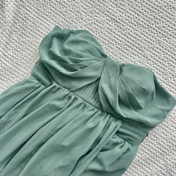 Birdy Grey Grace Dress in Chiffon Sea Glass Size L - Picture 7 of 11